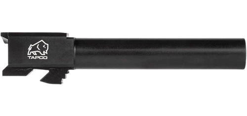 Tapco TAP22017  Conversion Barrel 9mm Fits Glock 22 Gen3-4 Drop In Black Nitride