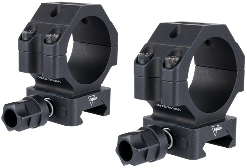 Trijicon AC22069 Scope Rings with Q-LOC Technology  Matte Black  34mm Medium