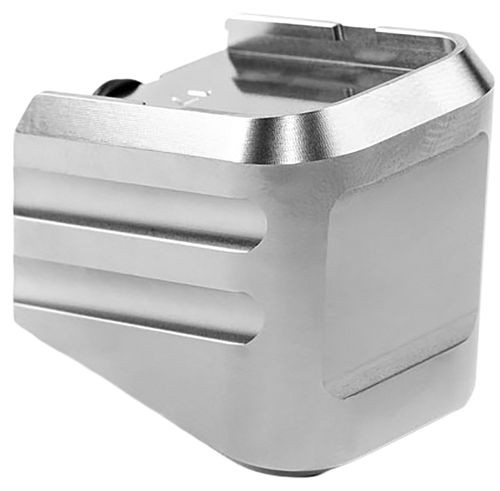 Cross Armory CRG+0MEG17SV Magazine Extension  Fits Glock 17/22/31 Gen 1-5 Silver Aluminum