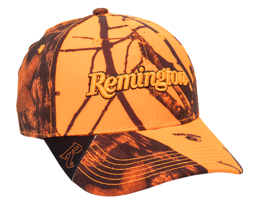 Outdoor Cap RM46L Remington Cap Cotton Twill Mossy Oak Break-Up Blaze Structured OSFA