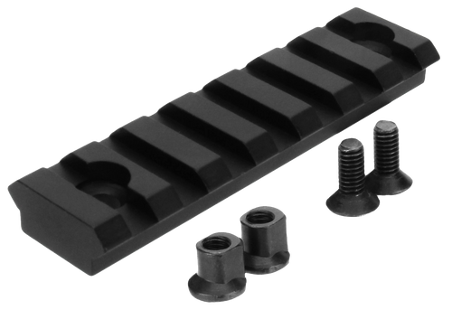 TacFire MAR102 KeyMod Picatinny Rail 3 Inch 7 Slots  Black