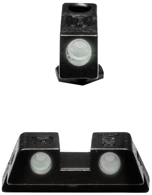 Glock 39929   Night Sight Green Green Black Frame