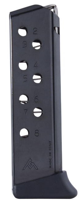 Mec-Gar MGWPP32FRB Standard  8rd Detachable w/Finger Rest 32 ACP Fits Walther PP Blued Carbon Steel