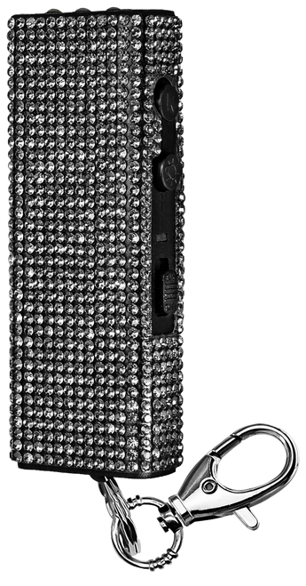 SKYLINE USA INC SGGDBOBK Stun Gun Bring-It-On Black Features LED Light Includes Keychain