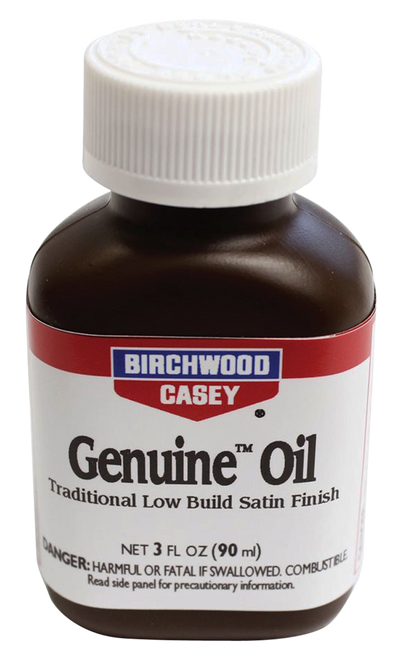 Birchwood Casey 23225 Genuine Oil Gun Stock Finish Satin 3 oz. Bottle