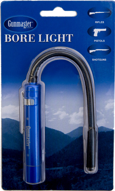 WHITE LED BULB INC/AAA BATTERYGUNMASTER FLEX BORE LIGHT 
