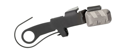 Tyrant CNC TDGSTOP24G Extended Slide Release  9mm Glock Gray 6061 Aluminum