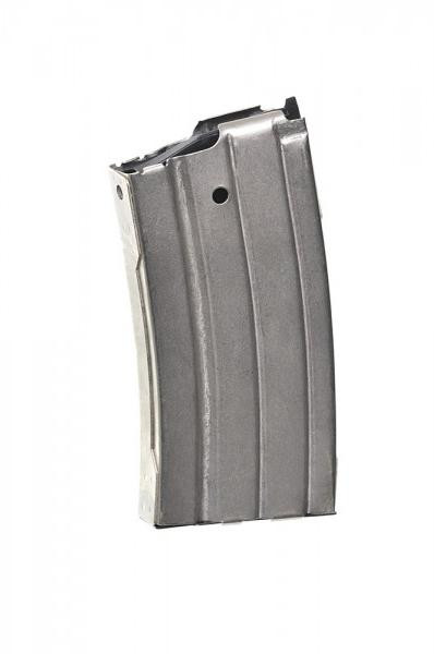 ProMag Rifle Magazine For Ruger Mini-14 .223 Rem 20/rd Nickel Plated Steel
