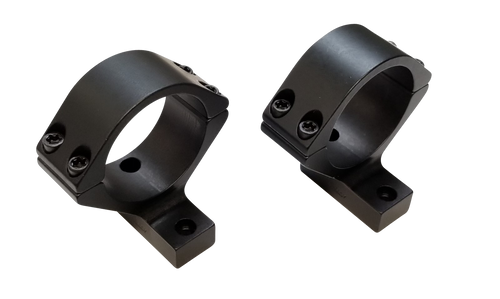 Talley B950719 Scope Mount/Ring Combo  Black Aluminum 1" Tube Browning A-Bolt 3 High Rings Short/Long Action 0 MOA