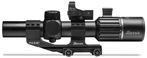 Burris 200475 RT-6 Tactical Kit Matte Black 1-6x24mm 30mm Tube Illuminated Ballistic 5X Reticle Includes FastFire 3 & P.E.R.P. Mount