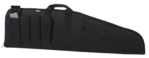 US PeaceKeeper P20035 MSR Case Water Resistant Black 600D Polyester w/ Brushed Tricot Liner 2" Padding & Lockable Zippers