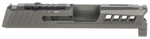 True Precision Inc TPP365SBCRMS Axiom Optic Cut Slide Fits Sig P365 Black DLC Anodized 416R Stainless Steel