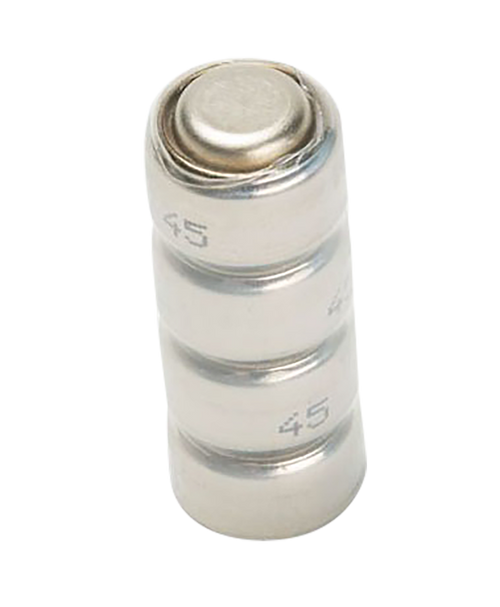 LaserMax LMS393C Battery Pack Guide Rod Laser Silver 1.55 Volts  20 mAh  (1) Single Pack Glock/Sig Sauer/Smith & Wesson