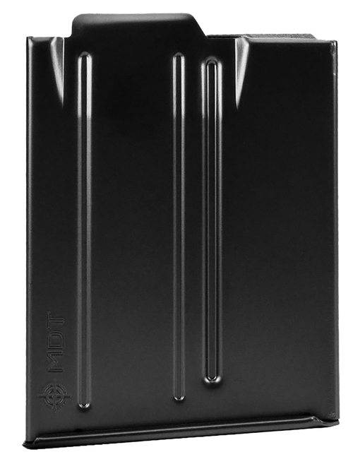Mdt Sporting Goods Inc 102013BLK AICS Magazine  10rd Extended 308/6.5 Creedmoor Short Action Black Steel w/ Binder Plate