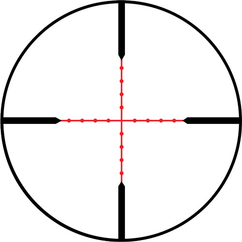 ILLUMINATED R/G MIL-DOT BLACKTRUGLO TRU-BRITE 4X32MM SCOPE 