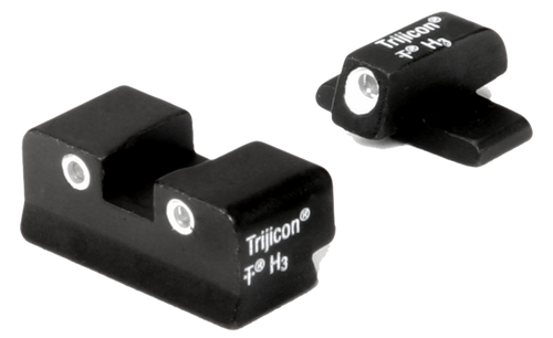 Trijicon 600481 Bright & Tough Night Sights  Green/Tritium White Outline Front Sight-Green/Tritium White Outline Rear Sight Springfield Armory XD/XD-M/XD-S