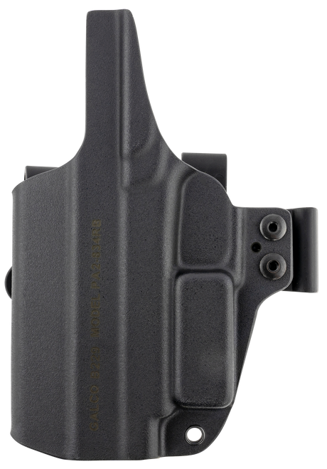 Galco PA2834RB Paragon 2.0 IWB Black Kydex Compatible w/Glock 48/48 MOS UniClip Mount Right Hand