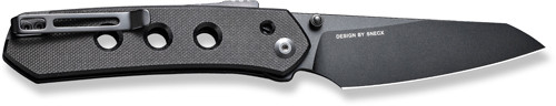 BLACK G-10/BLACK NITRO V BLADECIVIVI KNIFE VISION FG 3.54" 