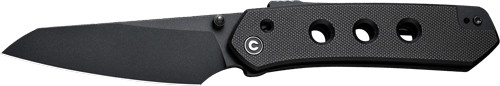 BLACK G-10/BLACK NITRO V BLADECIVIVI KNIFE VISION FG 3.54" 