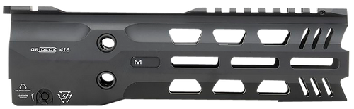Strike Industries GRIDLOK416L9 GridLok Lightspeed With Quick Detach System 9"L 1.57"D M-LOK Black Aluminum for HK 416, HK MR556, M27 IAR
