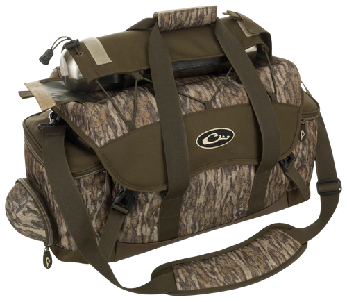 Drake Waterfowl DA2020006 Blind Bag  Large 18 Pockets, Sunglass Pocket, Thermos Sleeve, Carry Handles/Adj. Strap
