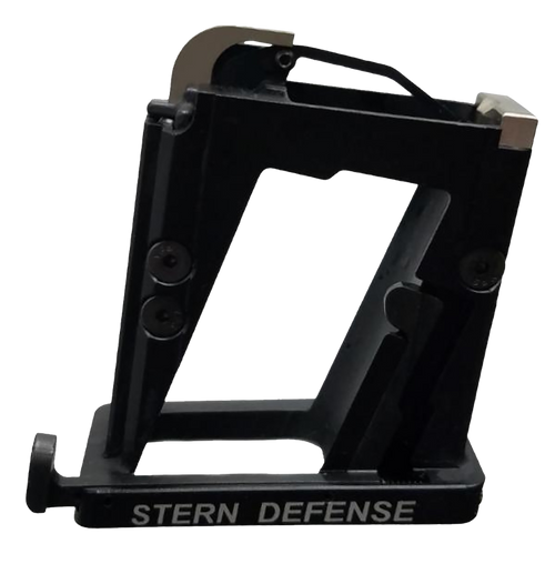 Stern Defense 001SDMAGAD9GLOCK9AND40  Mag-AD9 9mm/40 S&W Fits Glock Black Aircraft Grade Aluminum