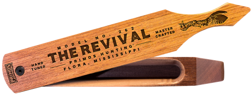 Primos PS262 Revival  Box Call Attracts Turkeys Brown Wood
