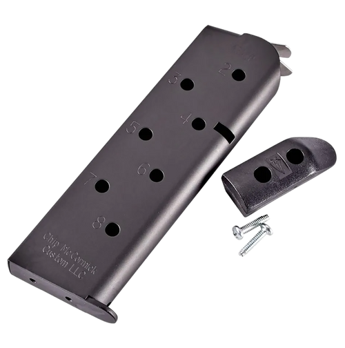 CMC Products MMG45FS8BP Match Grade  8rd 45 ACP USGI For 1911 Government Black Stainless Steel