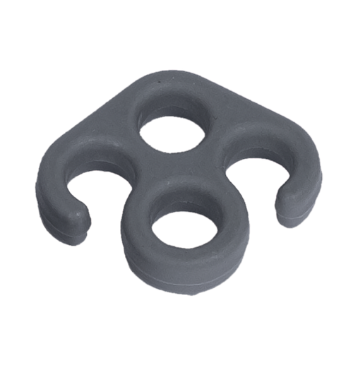 Q LLC ACCSLINGDEVILGRAY Sling Devil Mount Gray Glass Filled Nylon
