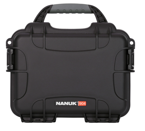 Nanuk 9041001 904  Waterproof Black Resin w/ Foam Padding&Airline Approved