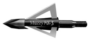 100GR 1 1/4" CUT 3PKMUZZY BROADHEAD MX-3 3-BLADE 