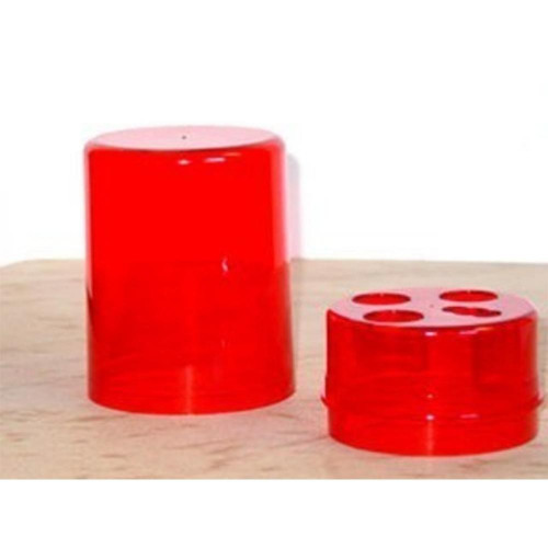 Lee Precision 3-Die Round Storage Box Red