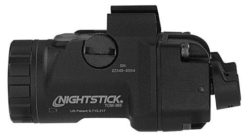 Nightstick TCM365 Subcompact Weapon-Mounted Light for Sig Sauer P365-Series  Black Anodized 650 Lumens White LED