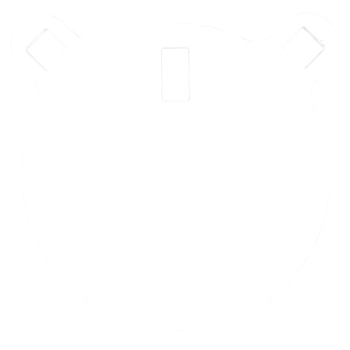 B/C 6" 3/8" STEEL TRGT ROUND PLATE