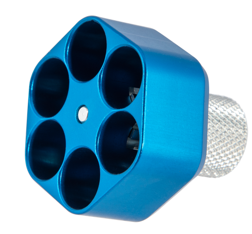 Pachmayr 02655 Competition Speedloader Made of Aluminum with Blue Finish for S&W N Frame Holds up to 6rds