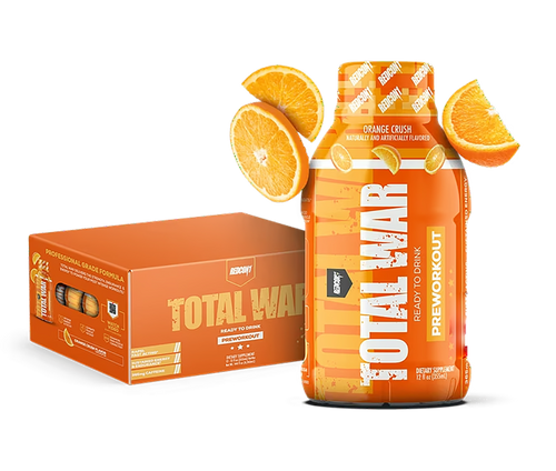 Redcon1 RC1TWRTDOC12 Total War Ready to Drink Orange Crush 12 Pack