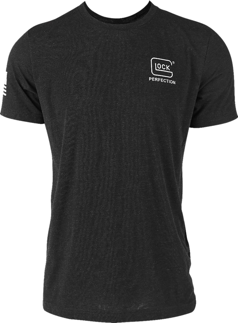 Glock AP96307 2nd Amendment Tee  Black Cotton/Polyester Short Sleeve Medium