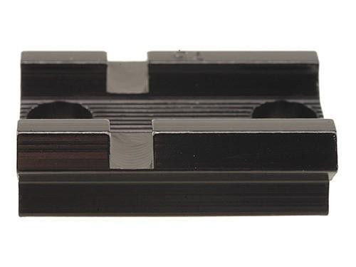 Weaver Standard Top Mount Aluminum Scope Base - Gloss Black - #75 - FRONT/REAR Remington Peder Soli