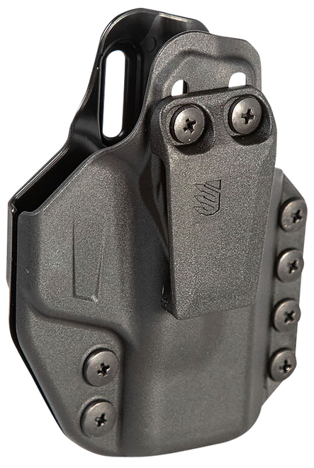 Blackhawk 416068BK Stache  IWB Size 68 Black Polymer Belt Clip Compatible w/Glock 43/43X Springfield Hellcat Ambidextrous