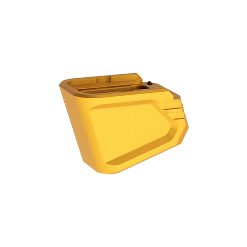Tyrant CNC TDG17MAGEXGLD  Magazine Extension Fits Glock 17/22/34/35/19X Gold Aerospace Grade Aluminum