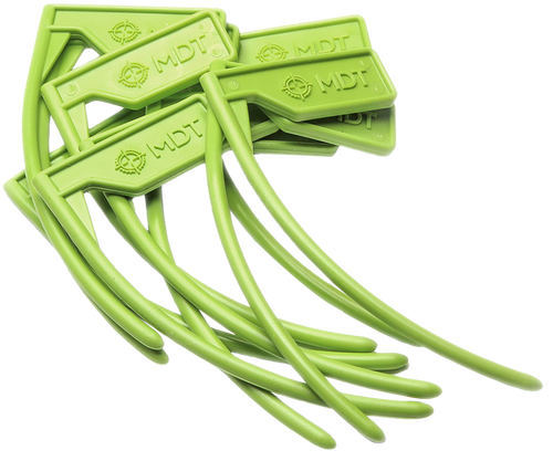 Mdt Sporting Goods Inc 104544GRN Chamber Flag  For 22 Cal and Up Black Green 10 Pack