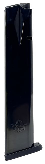 Rock Island 5417329 5.0  26rd Extended 9mm Luger Black Steel