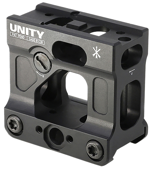 Unity Tactical LLC FSTMICB Fast   Micro  Black Anodized