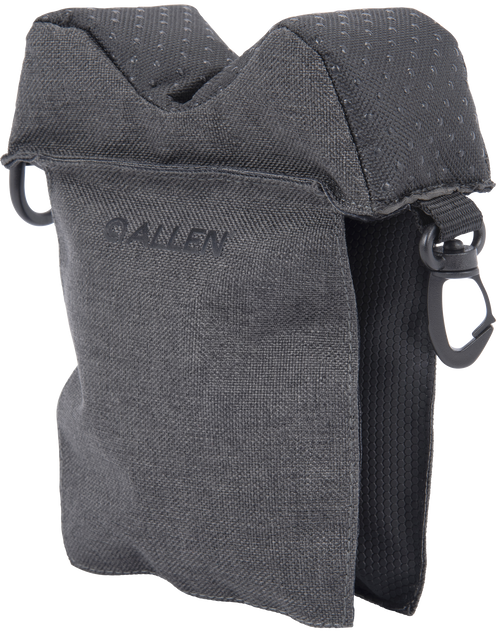 Allen 21923 Eliminator Window Prefilled Front Bag, Gray Polyester, Tacky Grip Bottom, Weighs 0.17 lbs., 5.50" L x 7" H