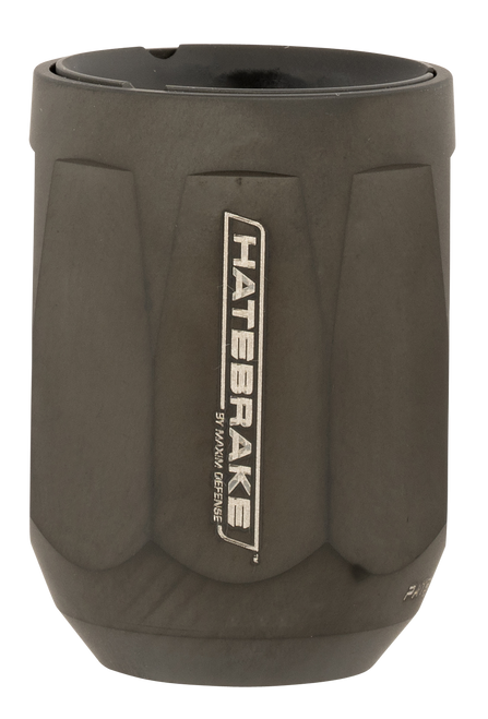 Maxim Defense MXM47709 Hate Brake  30 Cal (7.62mm), 5/8"-24 tpi, 1.50" D Black DLC Stainless Steel