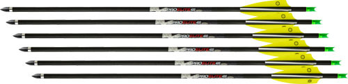 400 20" CARBON ALPHA NOCK 6PKTENPOINT XBOW ARROW PRO ELITE 