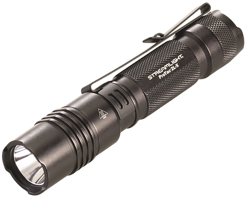 Streamlight 88062 ProTac 2L-X Flashlight  Black Anodized  40/500 Lumens   White LED