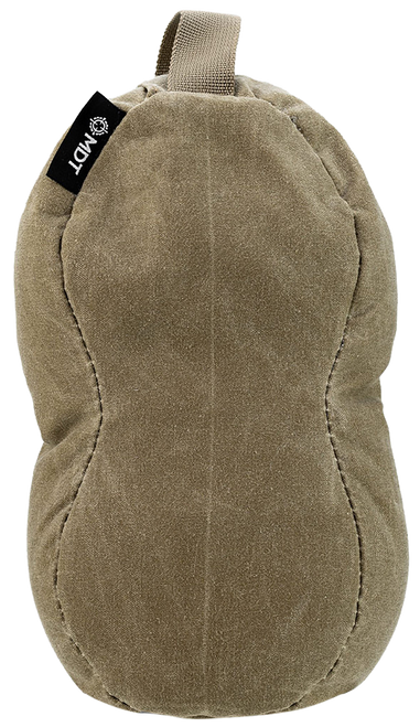 Mdt Sporting Goods Inc 109068GRU Peanut Shooting Bag Coyote Brown Waxed Army Duck Canvas Spex Lite 2lbs
