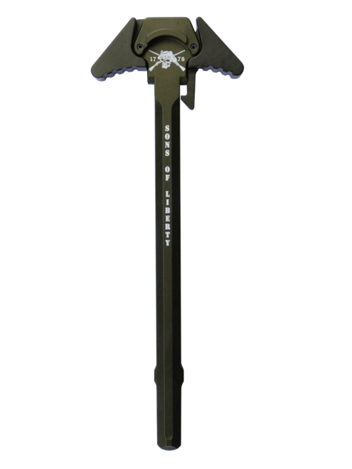 Sons Of Liberty Gun Works LCH5.56OD   OD Green Anodized 7075 T-6 Aluminum Ambidextrous