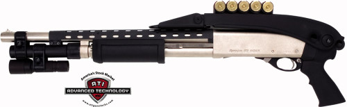 PUMPS TOP FOLDING BLACK SYNADV. TECH. STOCK SHOTGUN 12GA. 